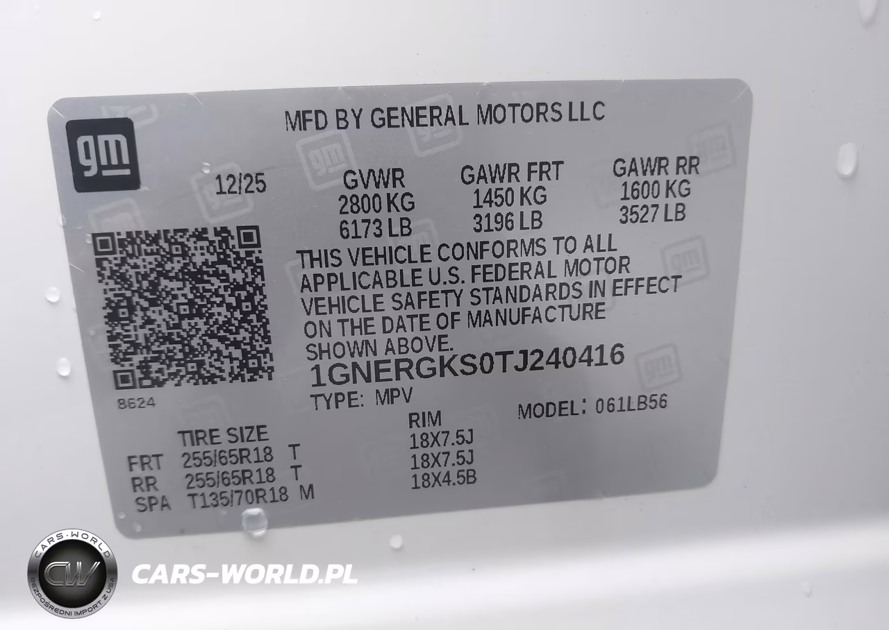 2026 Chevrolet Traverse Fwd Lt VIN:1GNERGKS0TJ240416 - 9