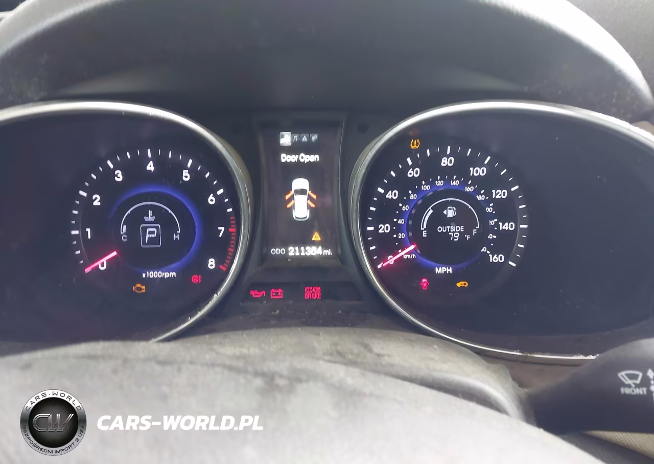 2014 Hyundai Santa Fe Sport 2.4L (A6) VIN:5XYZU3LB8EG185216 - 7