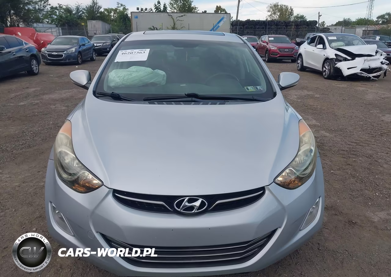 2011 Hyundai Elantra Limited VIN:5NPDH4AE5BH022271 - 12