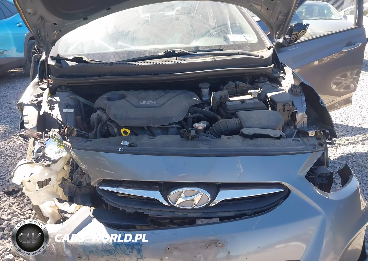 2013 Hyundai Accent Gls VIN:KMHCT4AE3DU488845 - 10