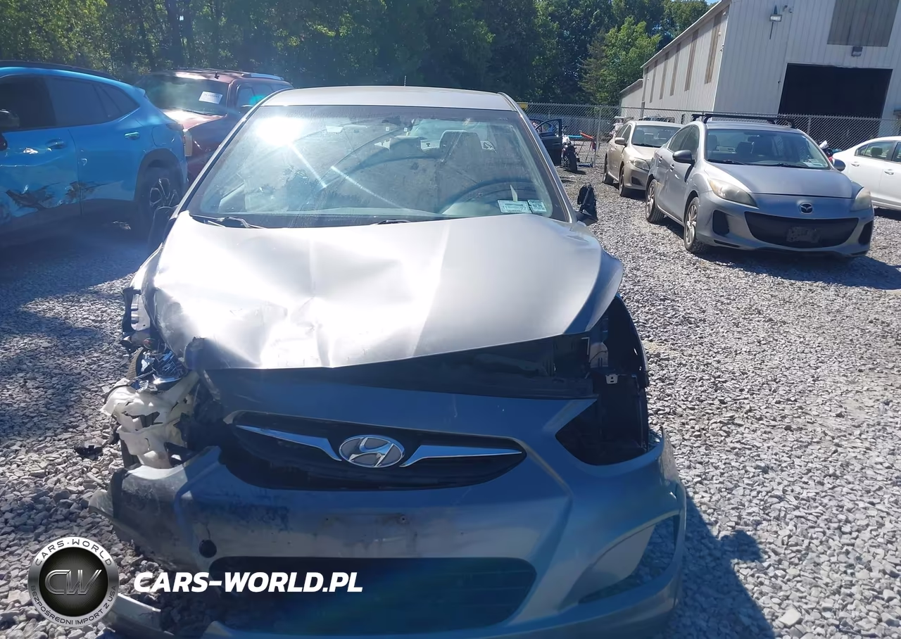 2013 Hyundai Accent Gls VIN:KMHCT4AE3DU488845 - 12