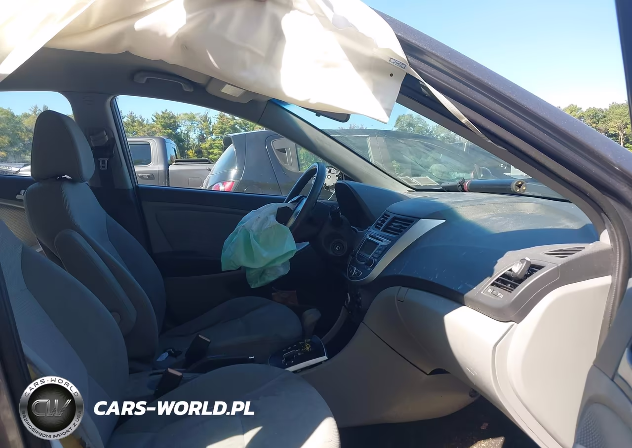 2013 Hyundai Accent Gls VIN:KMHCT4AE3DU488845 - 5