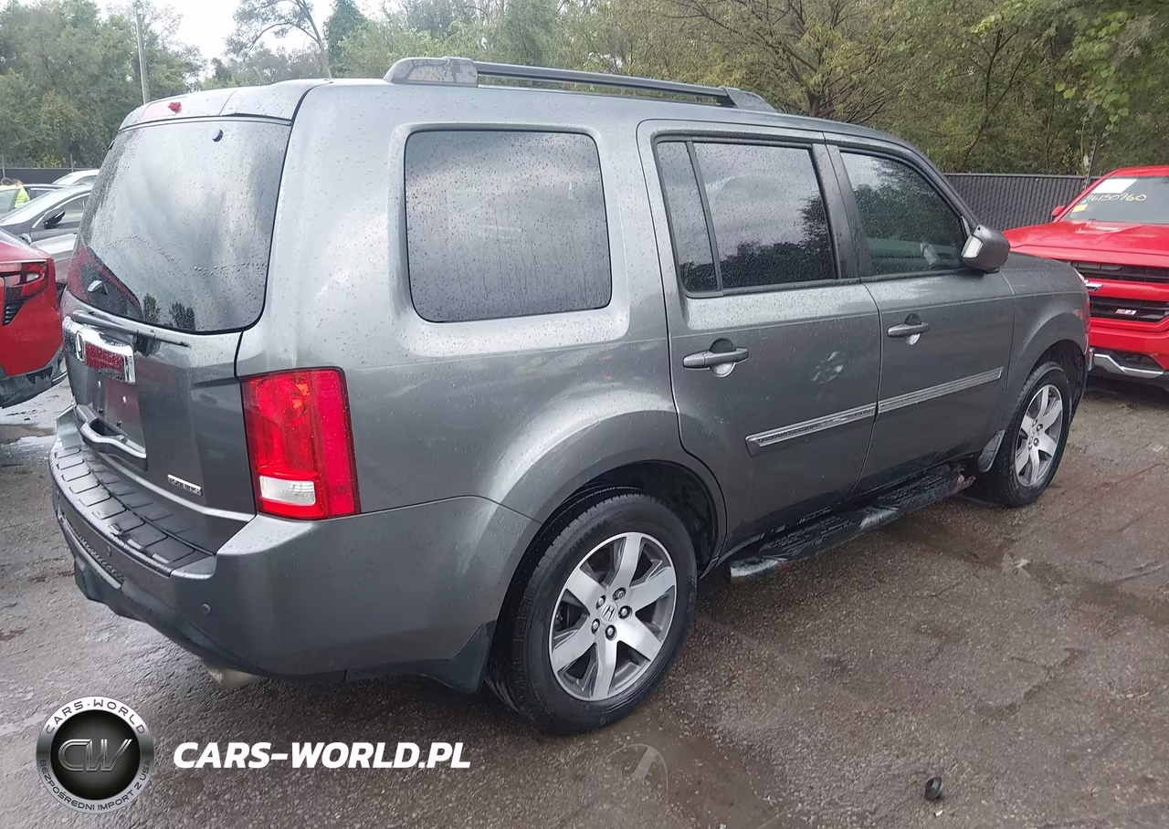 2012 Honda Pilot Touring VIN:5FNYF3H97CB024307 - 4
