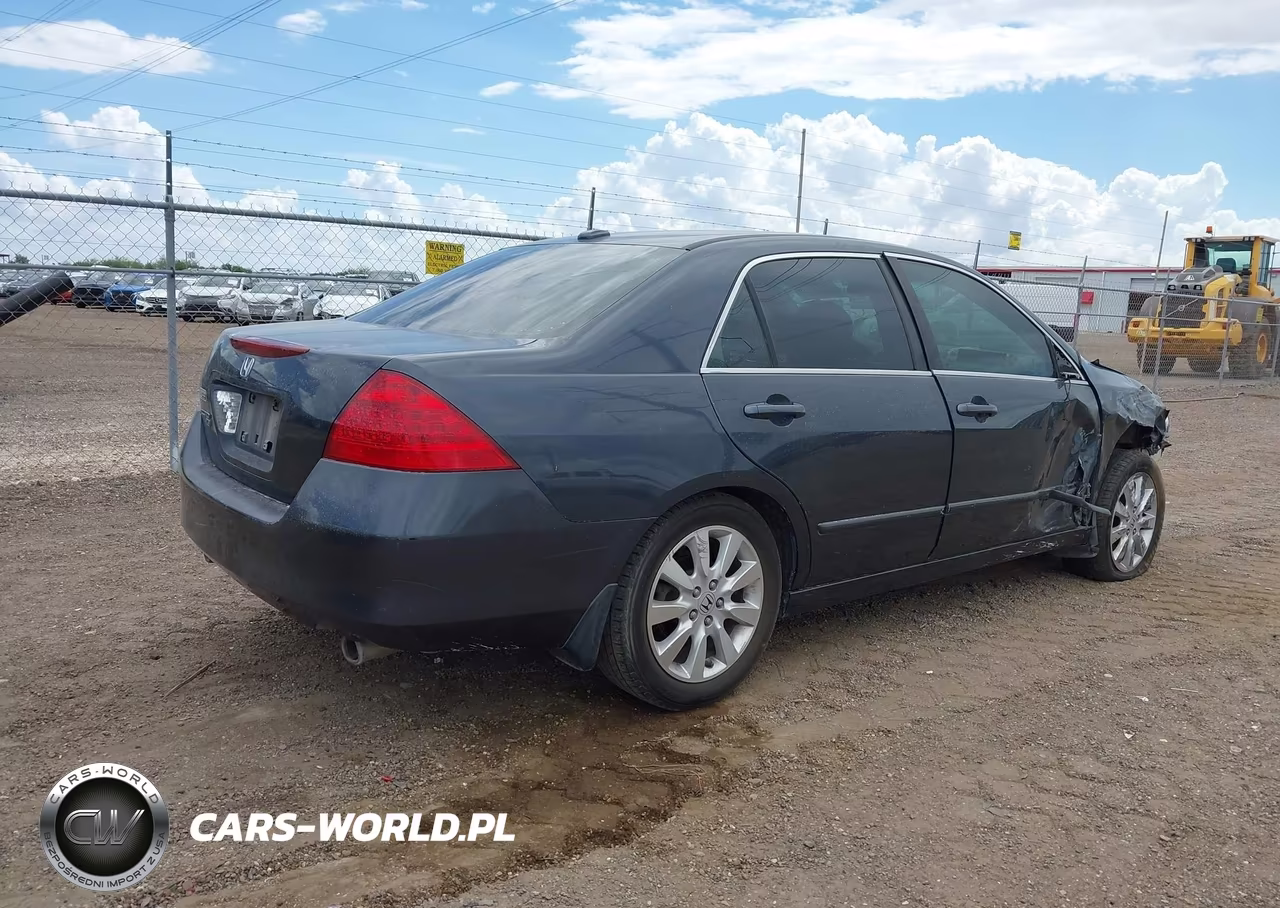 2007 Honda Accord 3.0 Ex VIN:1HGCM66817A021222 - 4