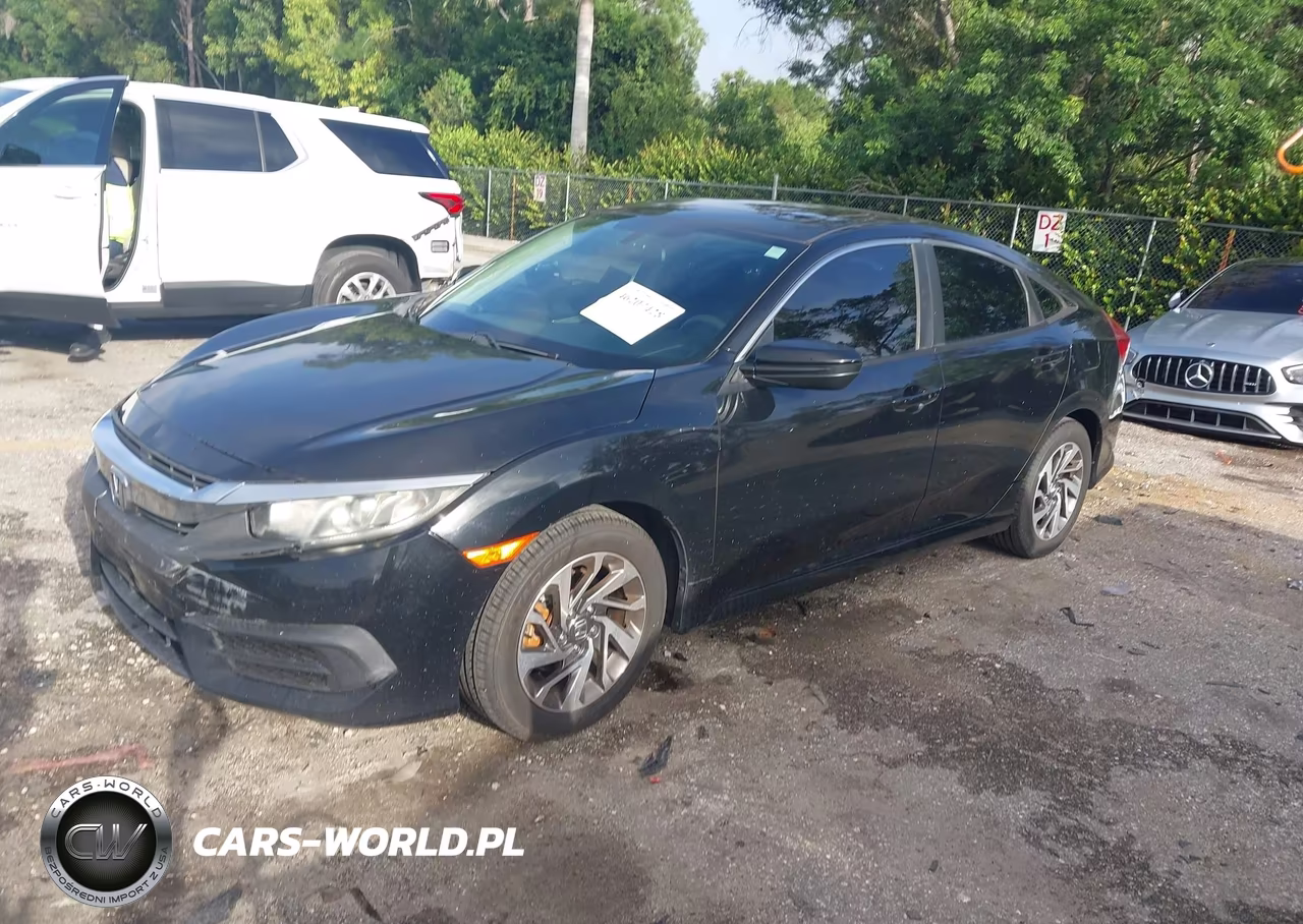 2016 Honda Civic Ex VIN:19XFC2F75GE077692 - 2