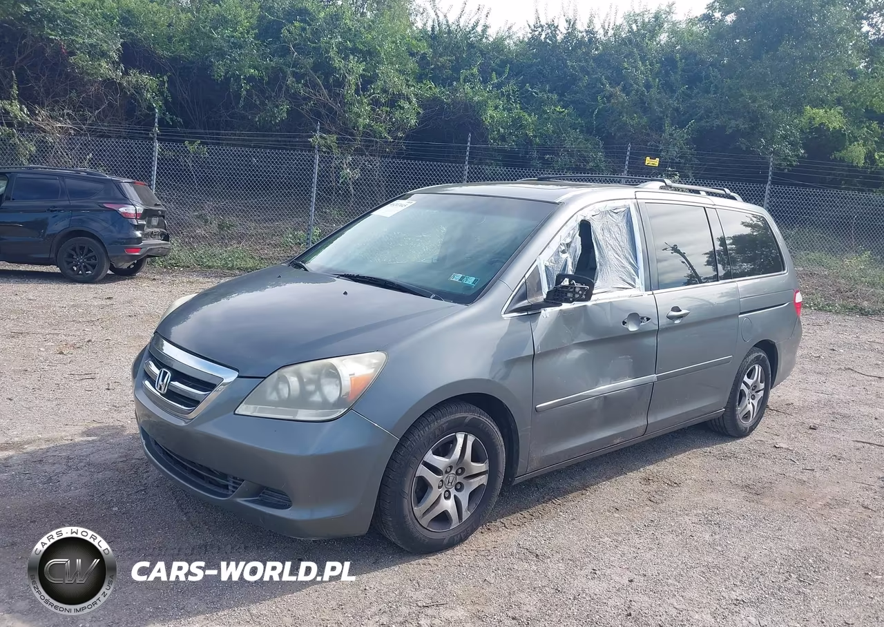 2007 Honda Odyssey Ex-L VIN:5FNRL386X7B405030 - 2