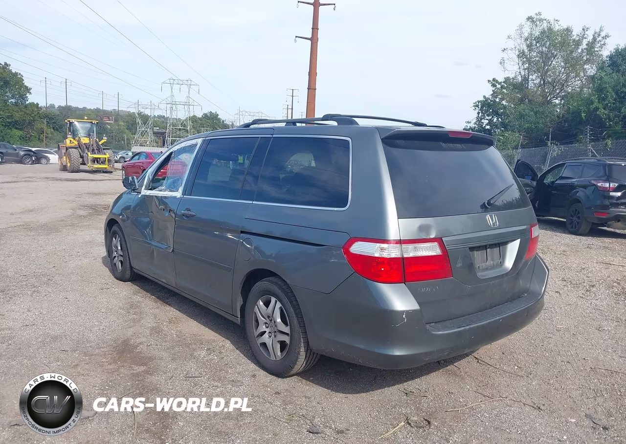 2007 Honda Odyssey Ex-L VIN:5FNRL386X7B405030 - 3
