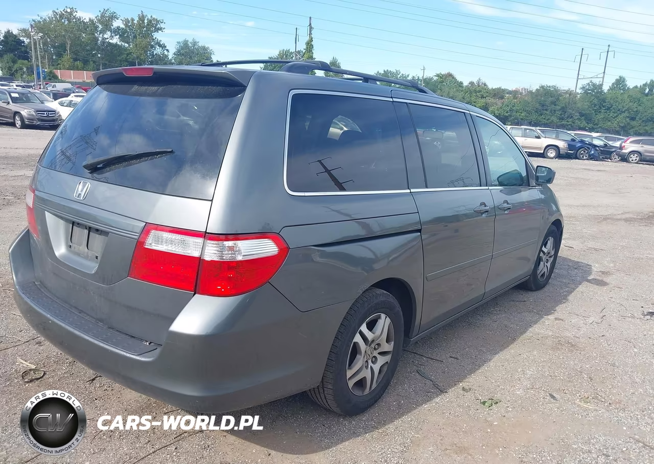 2007 Honda Odyssey Ex-L VIN:5FNRL386X7B405030 - 4