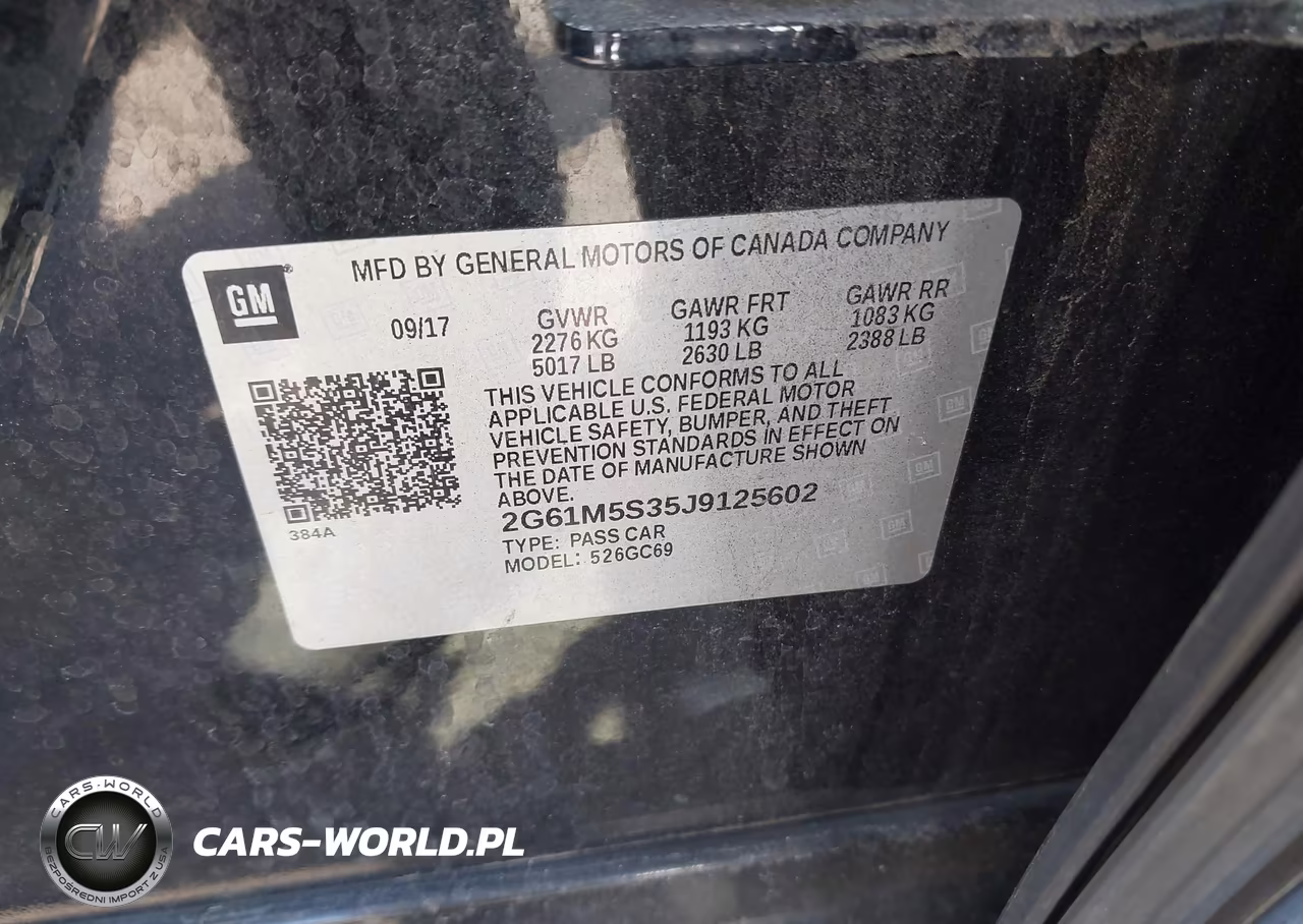 2018 Cadillac Xts Luxury VIN:2G61M5S35J9125602 - 9