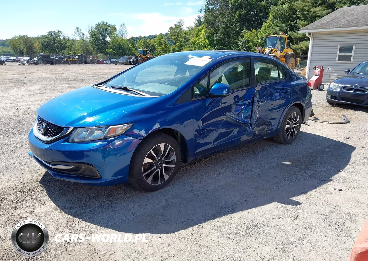 2013 Honda Civic Sdn Ex VIN:19XFB2F88DE019230 - 2