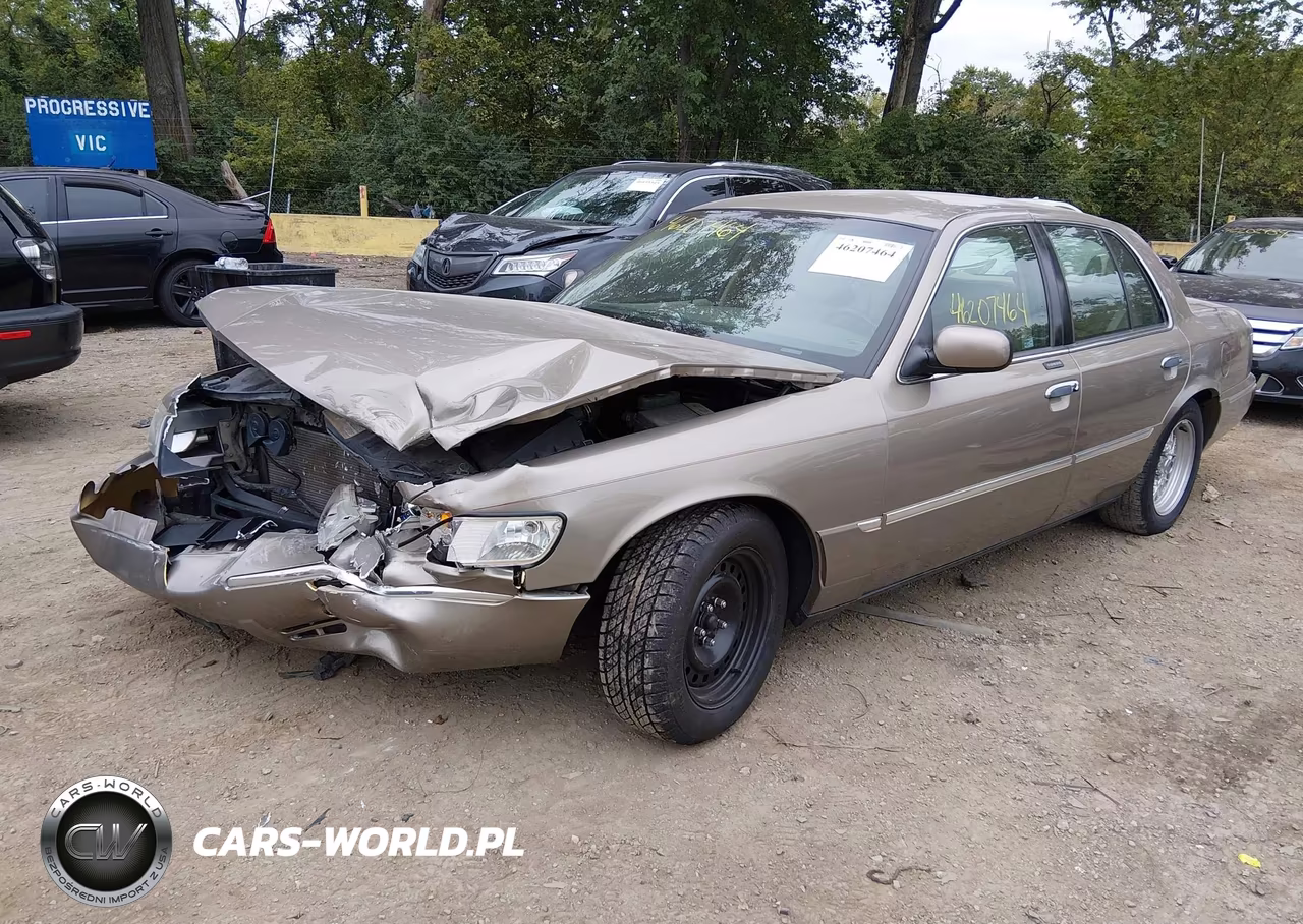 2002 Mercury Grand Marquis Ls VIN:2MEFM75W72X629052 - 2