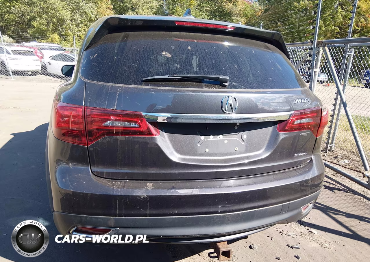 2014 Acura Mdx 3.5L (A6) VIN:5FRYD4H20EB020888 - 17