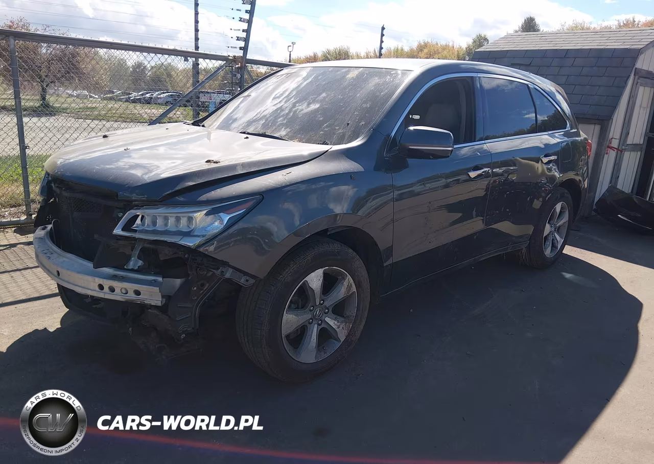 2014 Acura Mdx 3.5L (A6) VIN:5FRYD4H20EB020888 - 2
