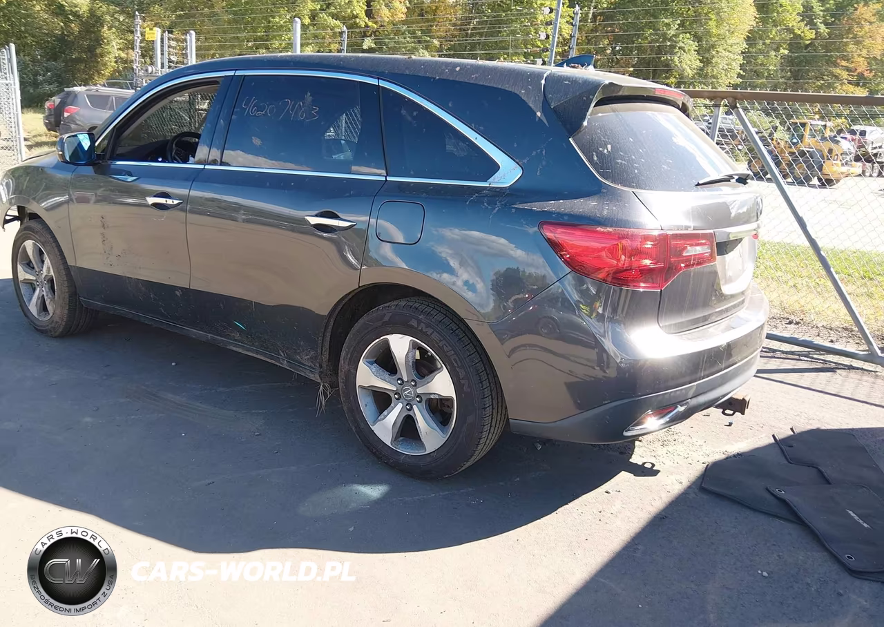 2014 Acura Mdx 3.5L (A6) VIN:5FRYD4H20EB020888 - 3