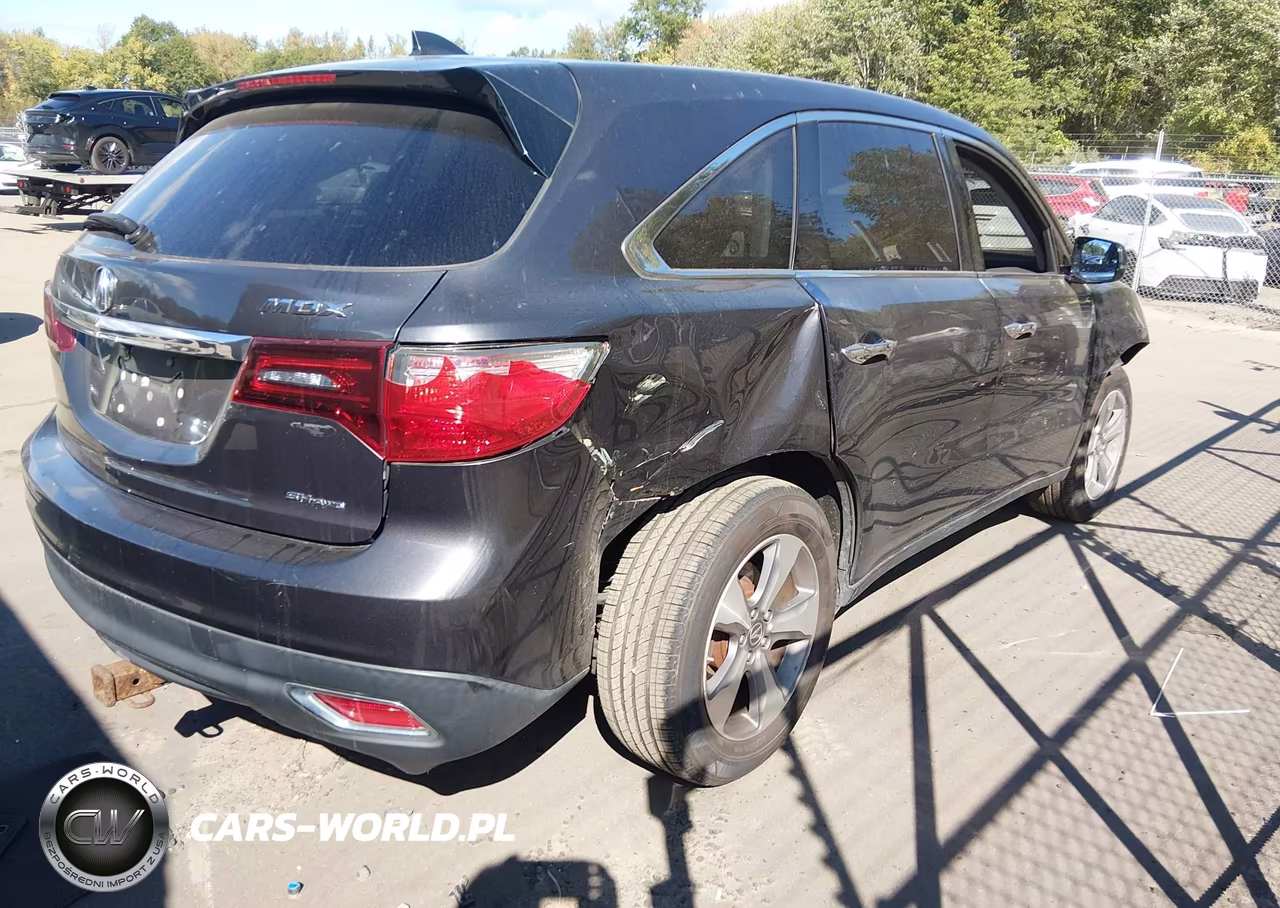 2014 Acura Mdx 3.5L (A6) VIN:5FRYD4H20EB020888 - 4