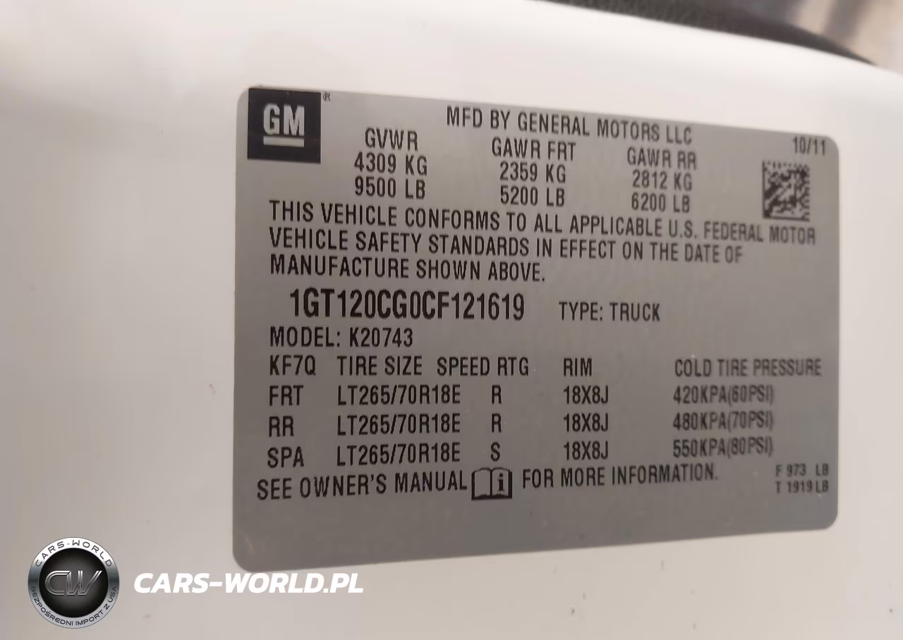 2012 GMC Sierra 2500Hd Sle VIN:1GT120CG0CF121619 - 9