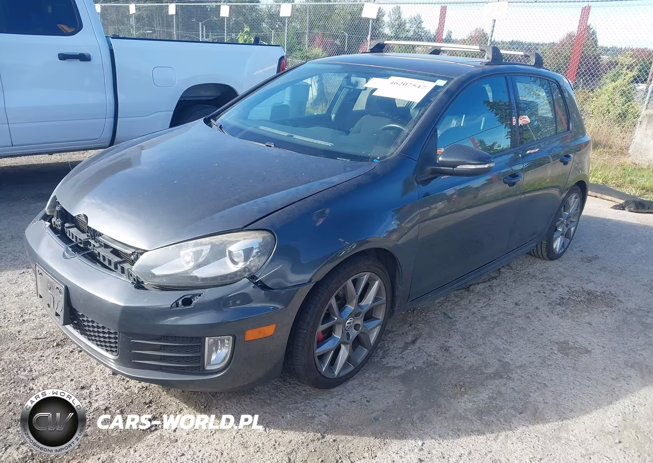 2013 Volkswagen Gti Sunroof Navi VIN:WVWHD7AJ7DW123630 - 2