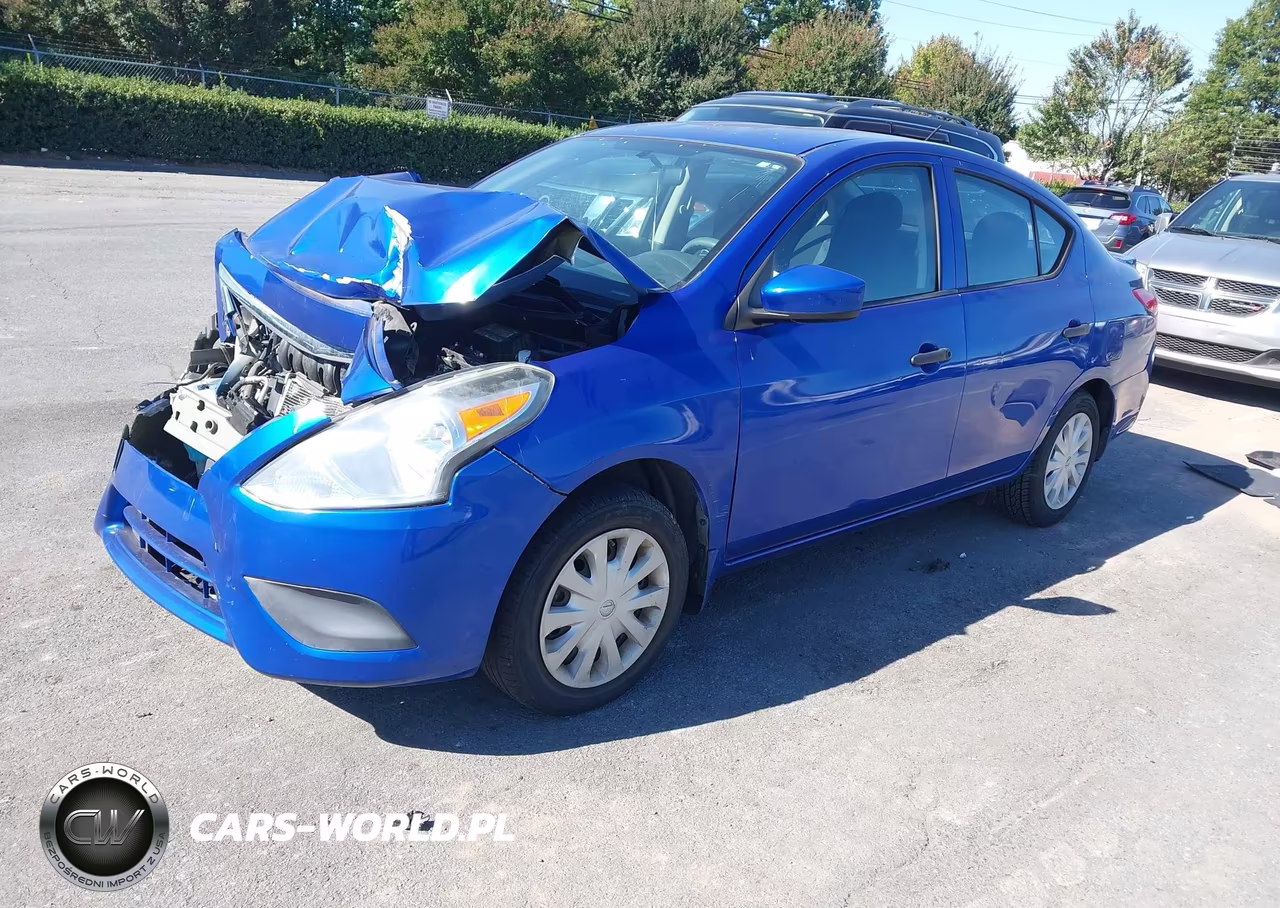 2016 Nissan Versa S Plus VIN:3N1CN7AP8GL877080 - 2