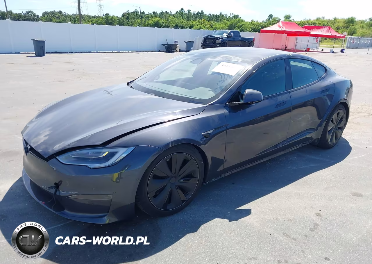 2021 Tesla Model S Long Range Dual Motor All-Wheel Drive VIN:5YJSA1E58MF455458 - 2
