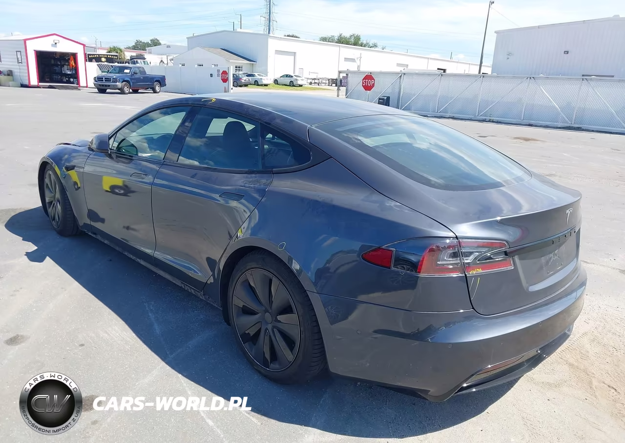 2021 Tesla Model S Long Range Dual Motor All-Wheel Drive VIN:5YJSA1E58MF455458 - 3