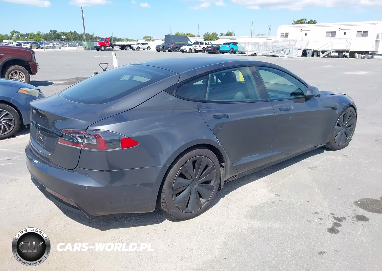 2021 Tesla Model S Long Range Dual Motor All-Wheel Drive VIN:5YJSA1E58MF455458 - 4