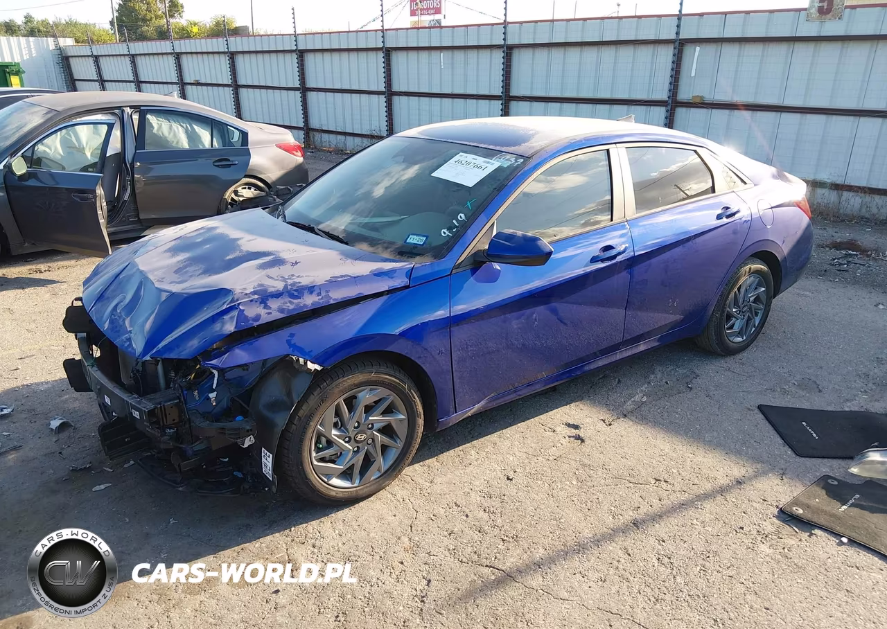 2024 Hyundai Elantra Sel VIN:KMHLM4DG0RU846937 - 2