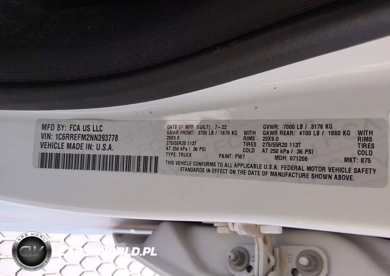 2022 Ram 1500 Lone Star VIN:1C6RREFM2NN393778 - 9