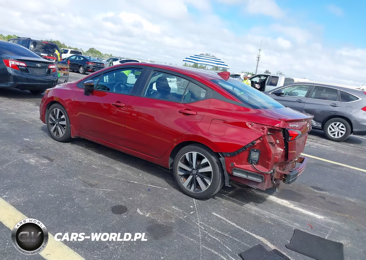 2021 Nissan Versa Sr Xtronic Cvt VIN:3N1CN8FV8ML919045 - 3