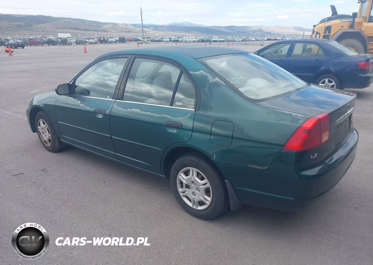2001 Honda Civic Lx VIN:2HGES16551H589490 - 3