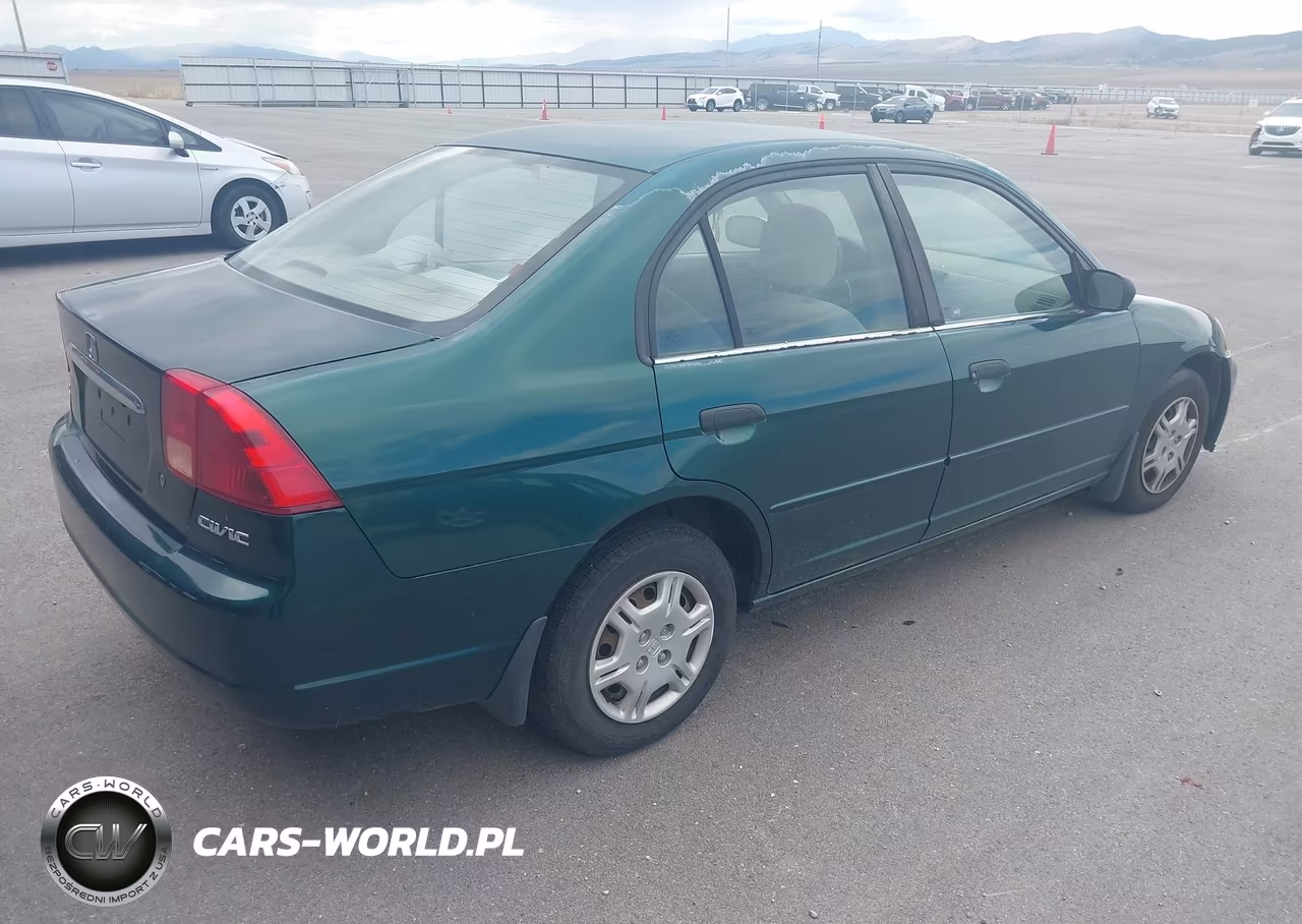 2001 Honda Civic Lx VIN:2HGES16551H589490 - 4