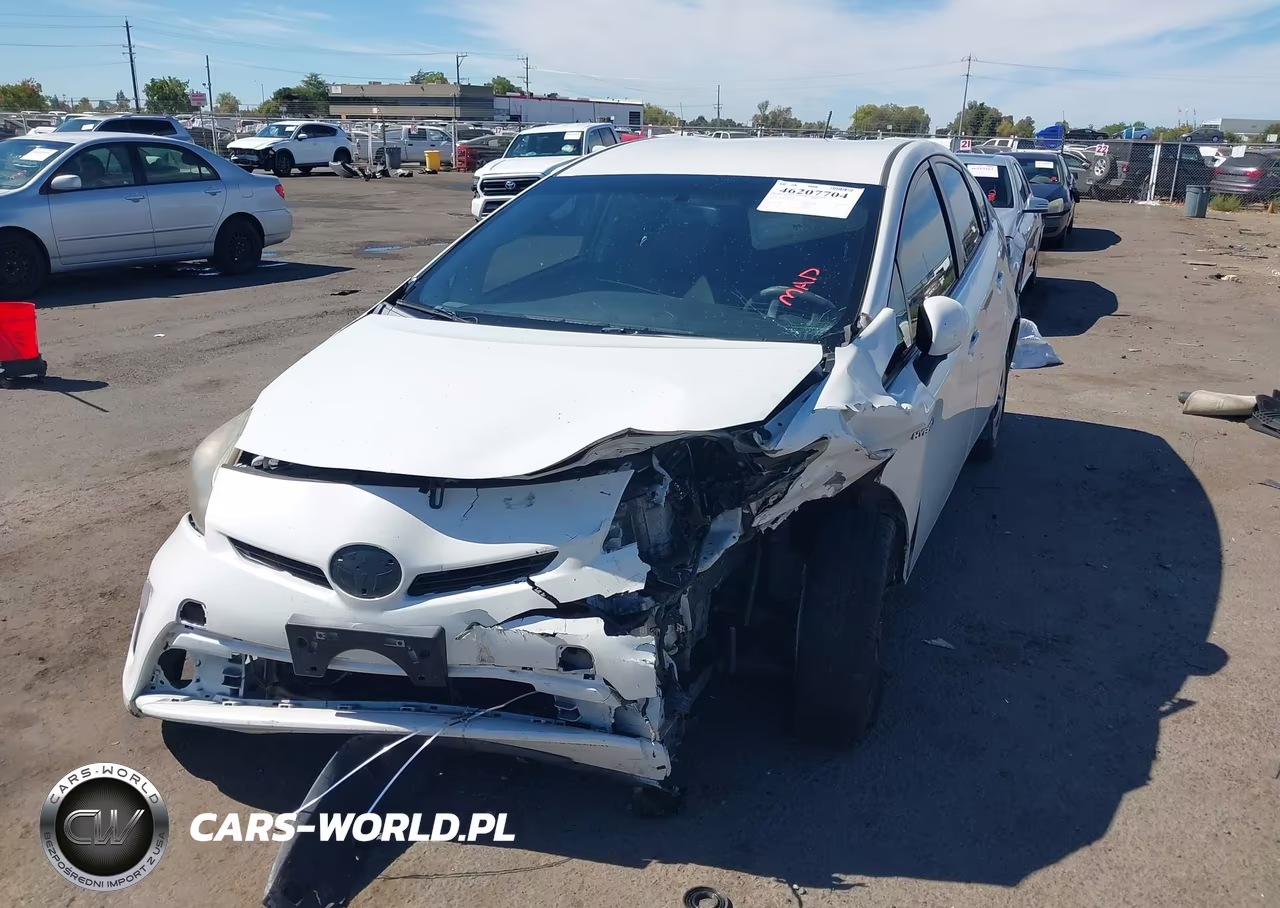 2012 Toyota Prius Two VIN:JTDKN3DU8C0333916 - 2
