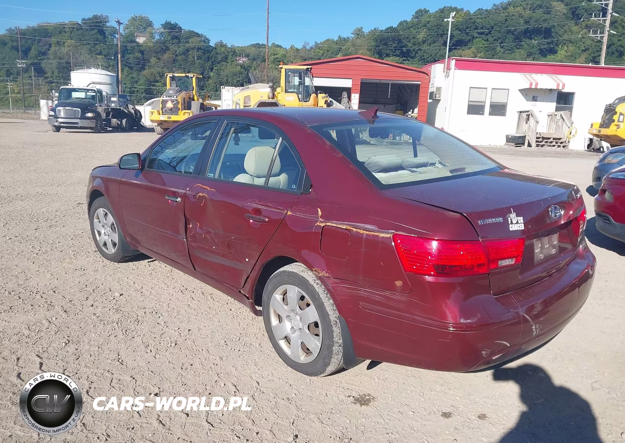 2009 Hyundai Sonata Gls VIN:5NPET46C19H562589 - 3