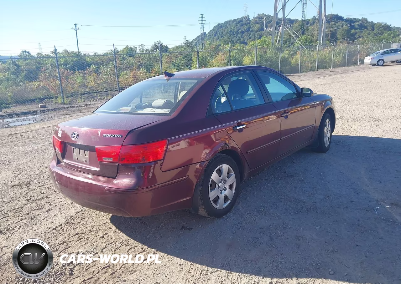 2009 Hyundai Sonata Gls VIN:5NPET46C19H562589 - 4