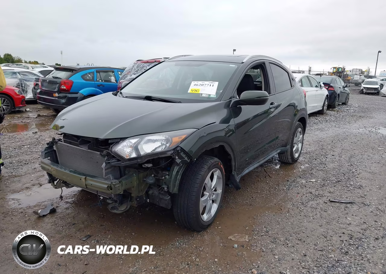2016 Honda Hr-V Ex-L W-Navi VIN:3CZRU6H79GM731334 - 2