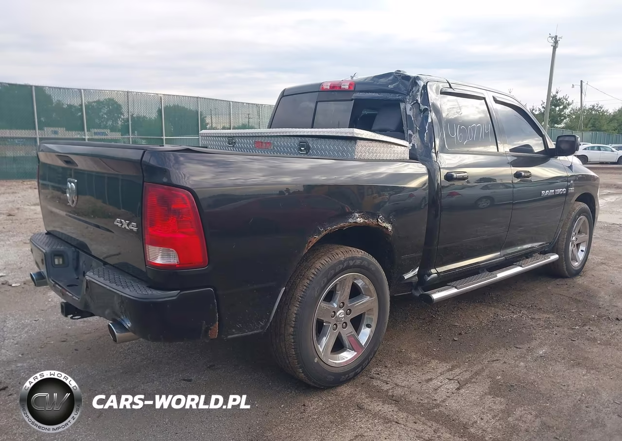 2012 Ram 1500 Sport VIN:1C6RD7MT3CS133991 - 4