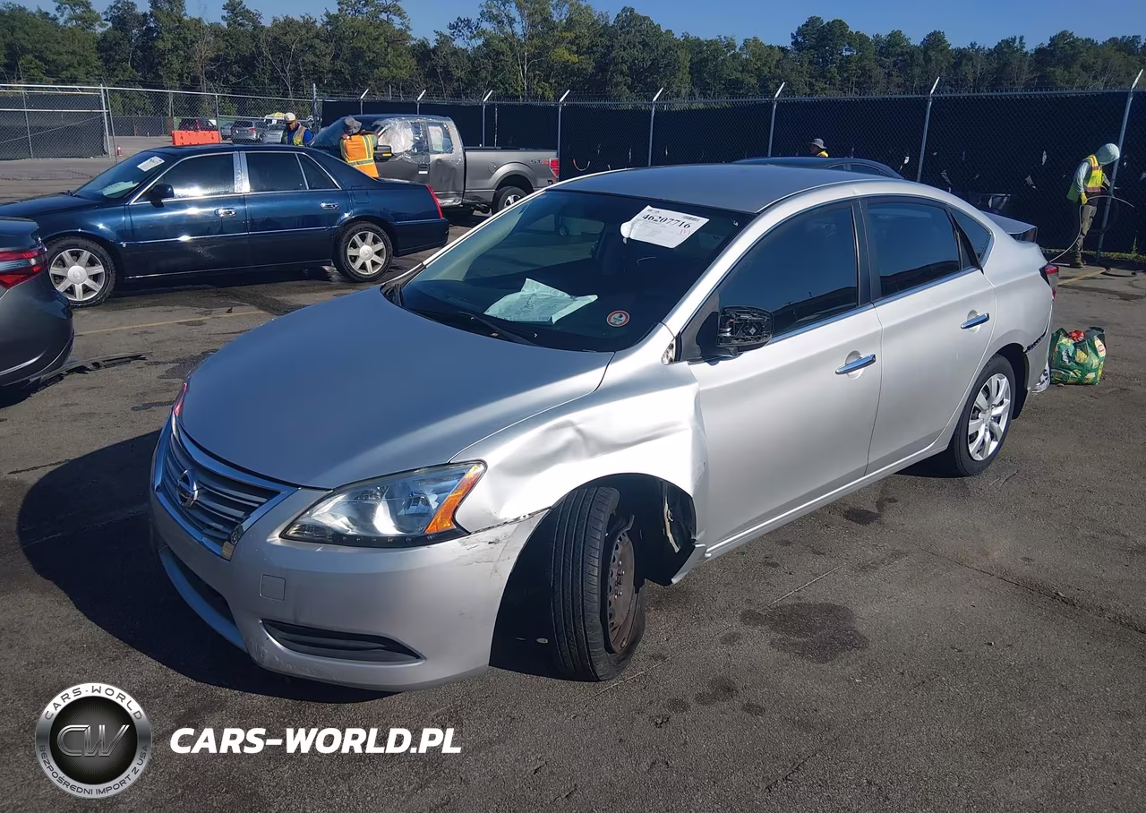2015 Nissan Sentra S VIN:3N1AB7AP1FY370121 - 2
