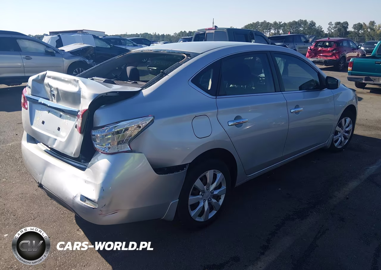 2015 Nissan Sentra S VIN:3N1AB7AP1FY370121 - 4