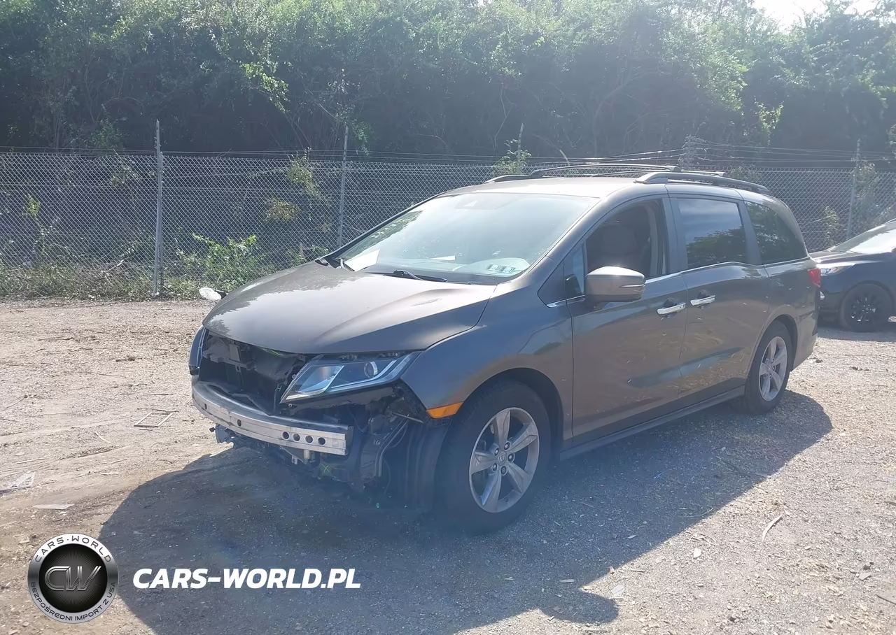 2019 Honda Odyssey Ex VIN:5FNRL6H58KB077009 - 2