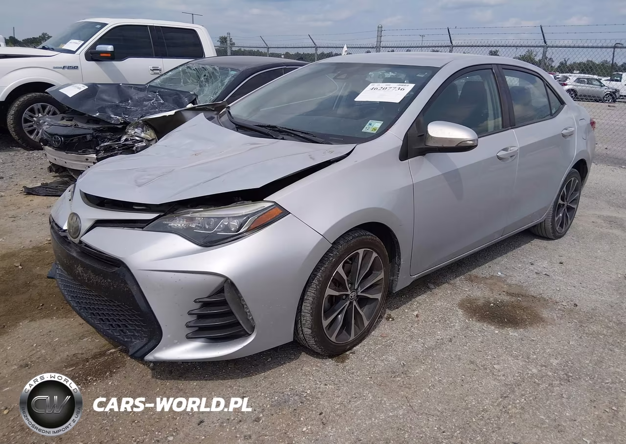 2019 Toyota Corolla Se VIN:2T1BURHE2KC243139 - 2