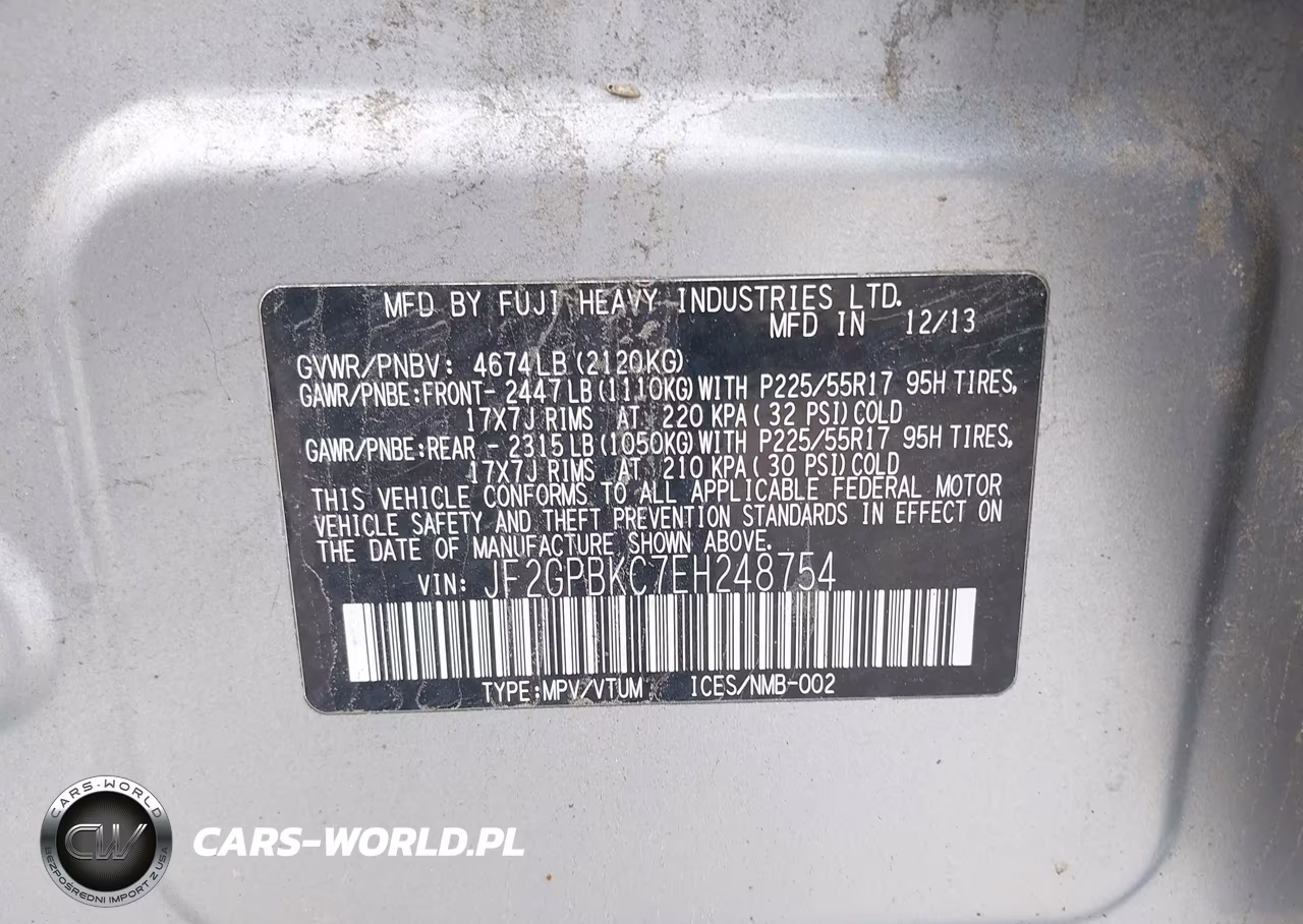 2014 Subaru Xv Crosstrek Hybrid Touring VIN:JF2GPBKC7EH248754 - 9