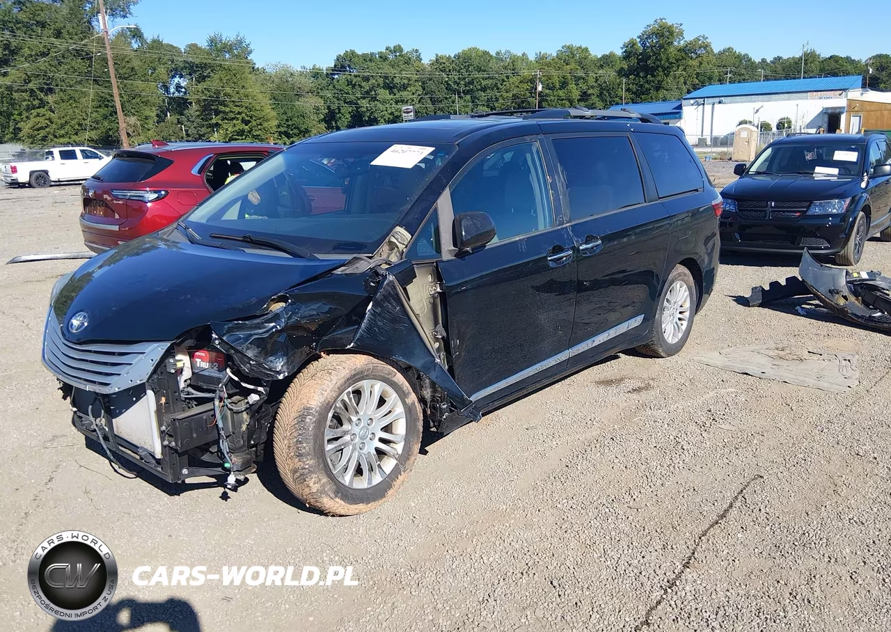 2016 Toyota Sienna Xle Premium 8 Passenger VIN:5TDYK3DC9GS737174 - 2