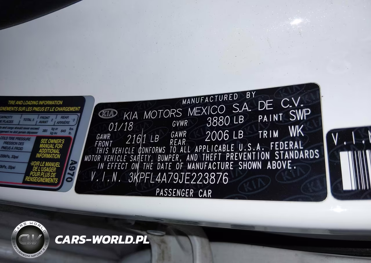 2018 Kia Forte Lx VIN:3KPFL4A79JE223876 - 9