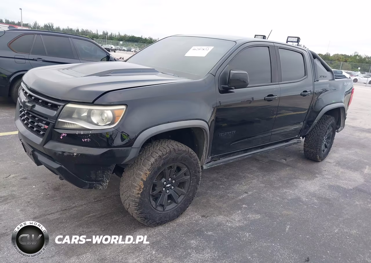 2020 Chevrolet Colorado 4Wd Short Box Zr2 VIN:1GCGTEEN8L1219276 - 2
