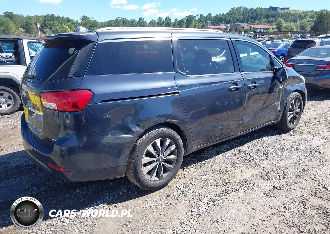 2015 Kia Sedona Sx VIN:KNDMC5C14F6050044 - 4