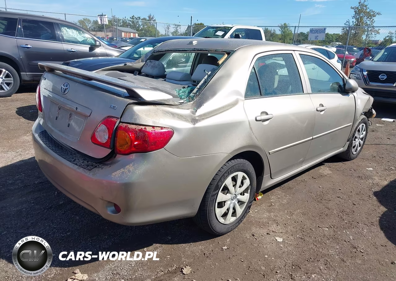 2009 Toyota Corolla Le VIN:1NXBU40E09Z029595 - 4