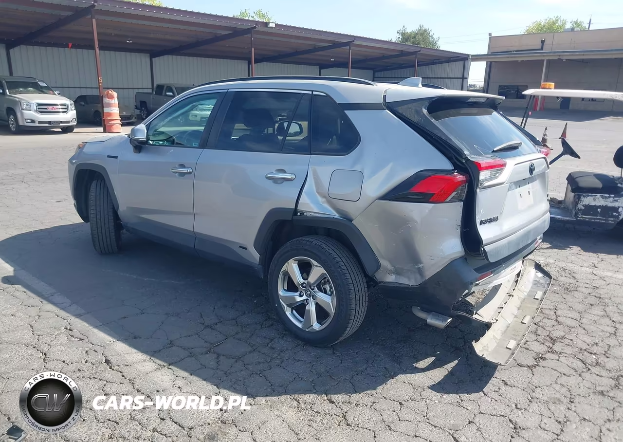 2019 Toyota Rav4 Hybrid Limited VIN:2T3DWRFVXKW025039 - 3