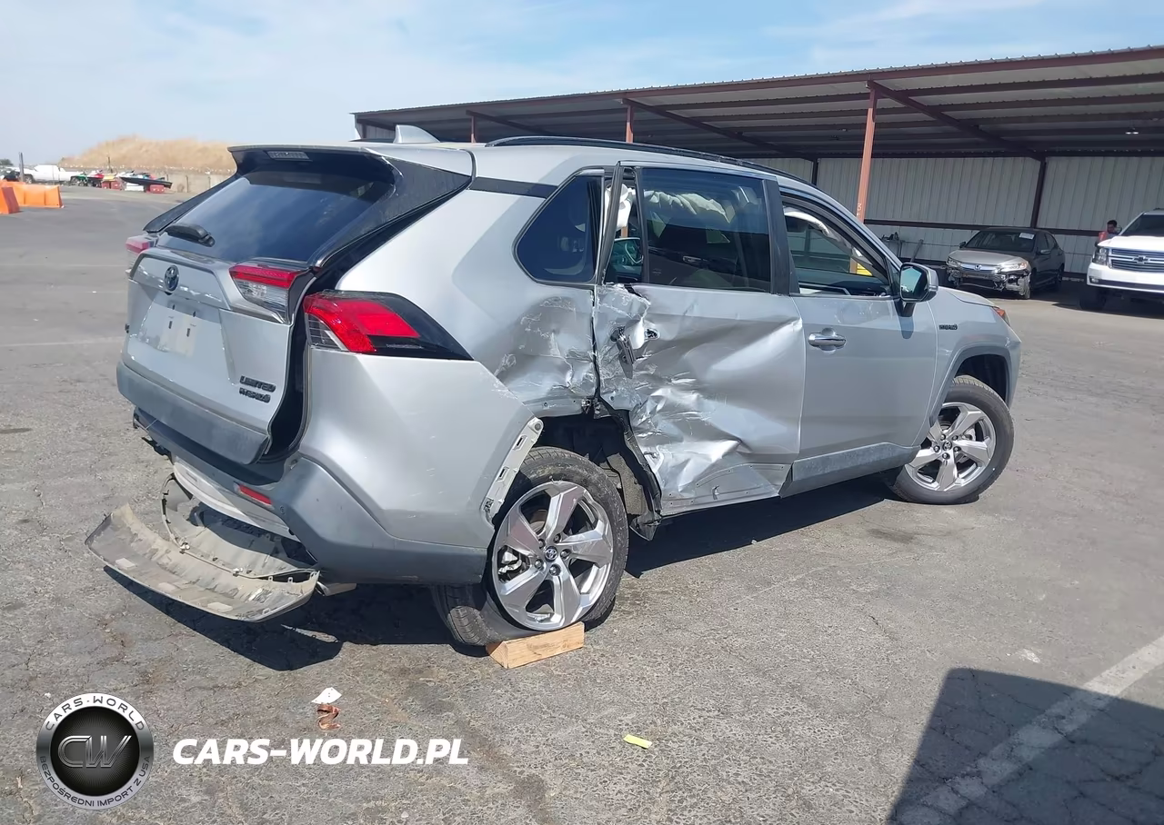2019 Toyota Rav4 Hybrid Limited VIN:2T3DWRFVXKW025039 - 4