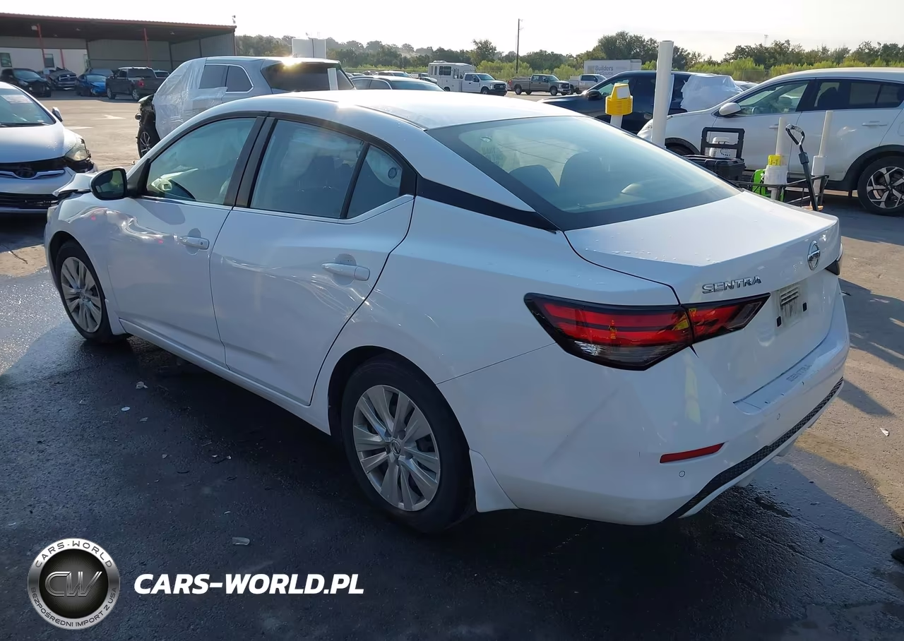 2021 Nissan Sentra S Xtronic Cvt VIN:3N1AB8BV5MY297559 - 3