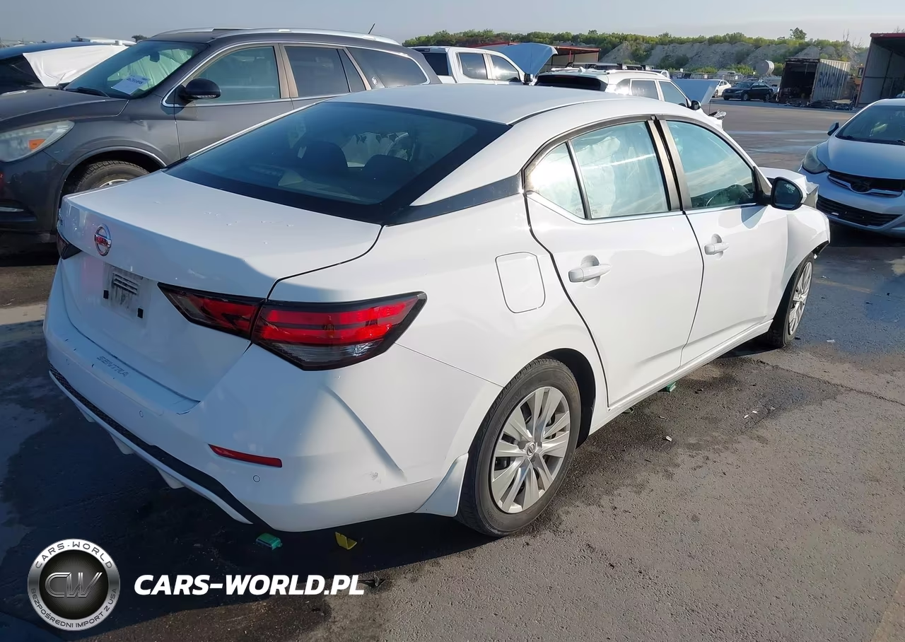 2021 Nissan Sentra S Xtronic Cvt VIN:3N1AB8BV5MY297559 - 4