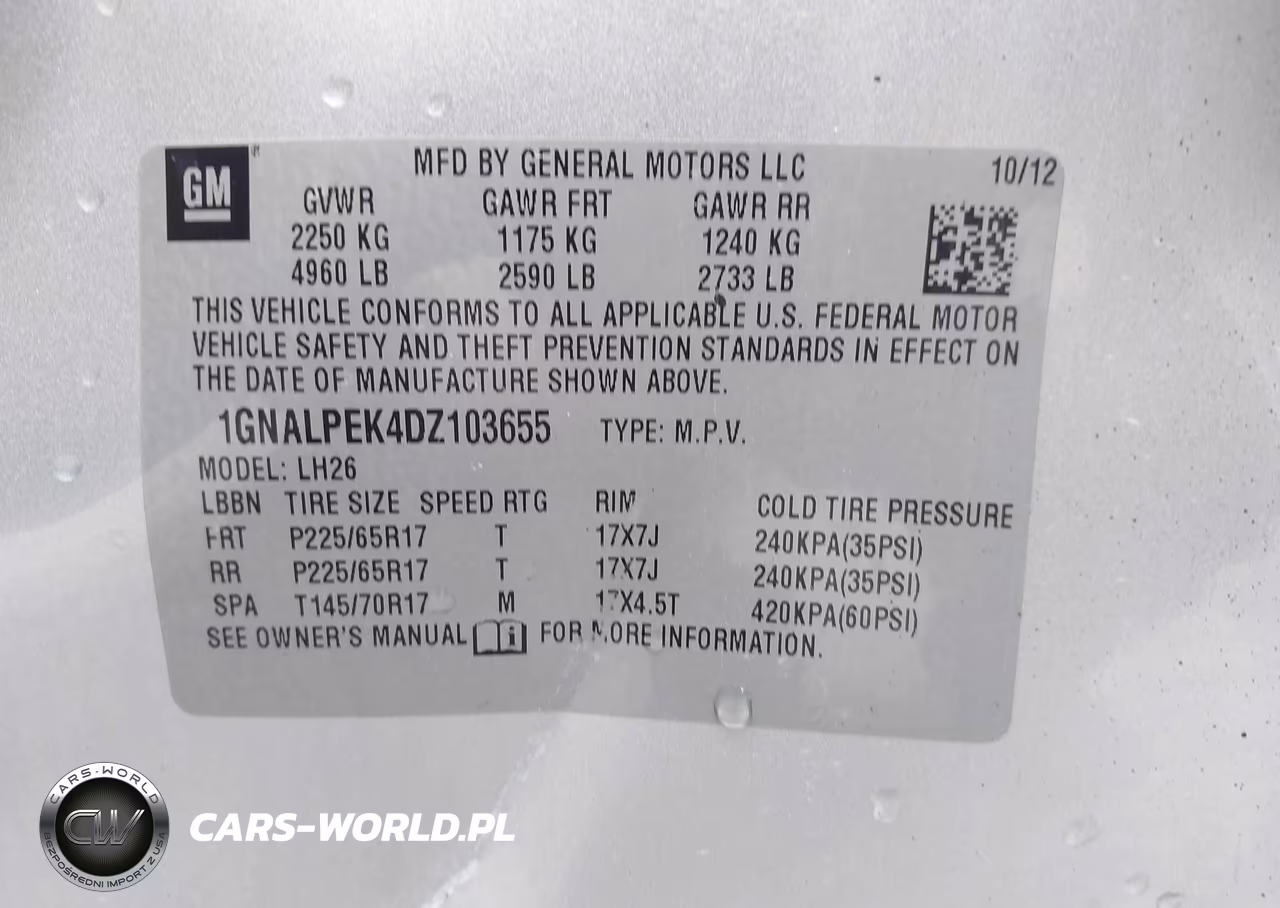 2013 Chevrolet Equinox 2Lt VIN:1GNALPEK4DZ103655 - 9